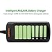 Shentec Ni-MH Ni-Cd 8 Bay AA AAA Battery Charger, Smart AAA AA Rechargeable Batteries Charger