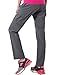 Makino Women's Convertible Hiking Pants M131612002 US Medium Grey
