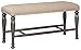 Signature Design by Ashley Audberry Counter Height Dining Room Bench, Tan
