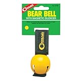 Coghlan's Bear Bell with Magnetic Silencer, Yellow