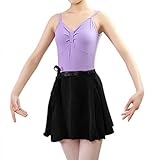 GOGO TEAM Child & Adult Sheer Wrap Skirt Ballet Skirt Ballet Dance Dancewear