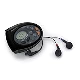 Memorex MR4402BK Sport Armband & Neck Strap Digital AM/FM Radio Clock Function Built-in Belt Clip & Earbuds (Discontinued by Manufacturer)