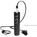 Audio Bluetooth Receiver adapter for iPhone 7/8,Handsfree Car Kits Wireless Music Adapter with Bluetooth V4.1 for Headphone/Earbuds/Car Audio/Speaker/Home Stereo