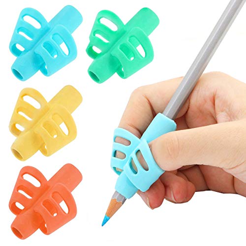 Pencil Grips, ANERZA Pencil Grips for Kids Handwriting, Writing Aid Grip  for Preschoolers, Silicone Ergonomic Writing Tool, School and Homeschool  kindergarten Supplies for Toddlers (6pcs) | Pricepulse