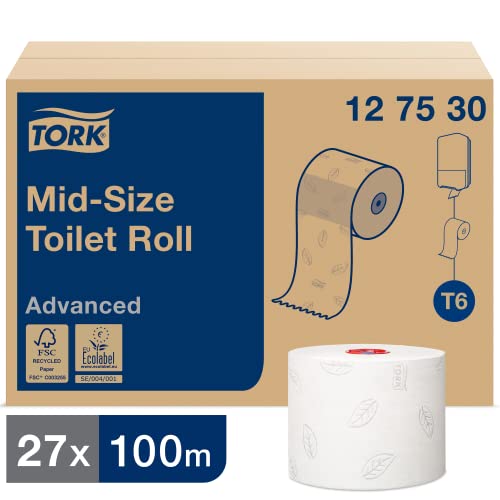 Wahnsinns-Angebot! Der Preis für Tork Midi Toilettenpapier Weiß T6,... beträgt momentan 52,30€. Jetzt zuschlagen!