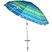 Tommy Bahama Sand Anchor Beach Umbrella FPS100+ (Green/Blue)