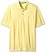 IZOD Men's Big and Tall Textured Stripe Golf Polo
