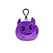 Emoji Plush Pillows Key Chian, SYZ Soft Mini Smile Yellow Face Bedding Pillow Party Supplies Favors for Kids Novelty Graduate Prizes Poop Key Chain Bag Decorations Clip Toy 2 Inches (16 PACK)