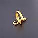 U7 Egyptian Jewelry 18K Gold Plated Cross Ankh Ring, Size 7
