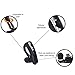 Bluetooth Headset V4.1 - Wireless Bluetooth Speakers Headset Earbuds Headphones Earpieces In-Ear Stereo Sweatproof Lightweight Noise Cancelling Hands Free with Mic for iPhone and Android