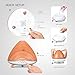 Essential Oil Diffuser Humidifier, multifun 500ml Ultrasonic Humidifier Large, Ultra Quiet Aromatherapy Cool Mist Humidifier with Night Light, 4 Timer Auto Shut-off Humidier Office Home, Last 18hrs