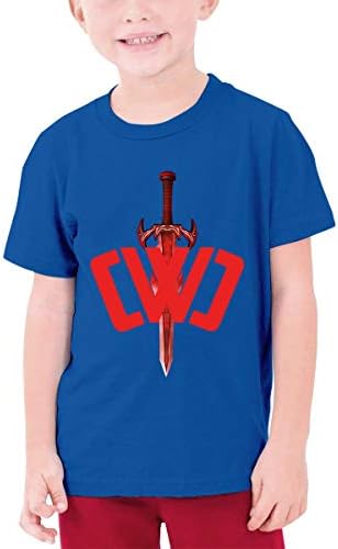 Youth Fashion Chad Wild Clay Custom T-Shirt Boy Girl Colorful Tops (Black,)