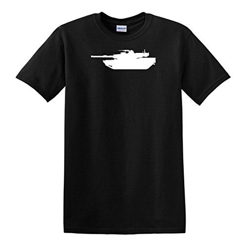fagraphix Men's M1A1 Abrams T-Shirt X-Large Black