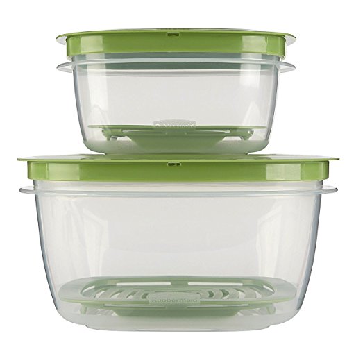 Rubbermaid Produce Saver Food Storage Container, 16-Piece Set - Thumbnail 2