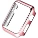 Apple Watch Series 2 Case,Mangix Super Thin PC Plated Plating Protective Bumper Case for for Apple Watch Series 2 2016 Released (Rose God,38mm)