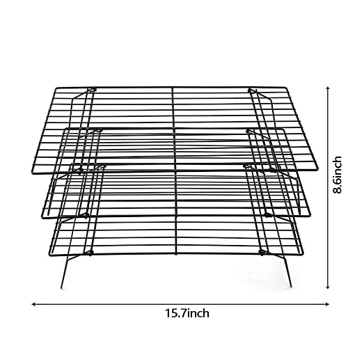 Shellkingdom Cooling Racks, Stainless Steel NonStick Baking Racks And