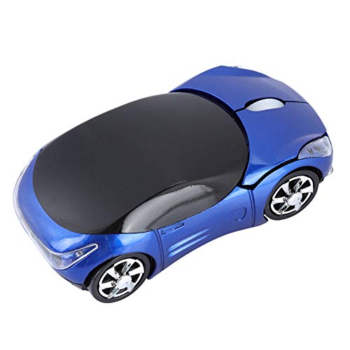 ASHATA Wireless Mouse, 2.4G Sport Car Shaped Mouse Bluetooth Optical