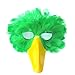 Partygaga Black Feather Bird Mask with Yellow Beak Men Women Adult for Halloween