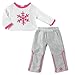 Doll Ski Set Fits American Girl Dolls: 18 Inch Doll Snow Nylon & Polar Fleece 4 Pc. Set by Sophia's, Includes: Snowflake Shirt, Doll Ski Pants, Hat and Fashionable Ski/Snow Board Jacket.