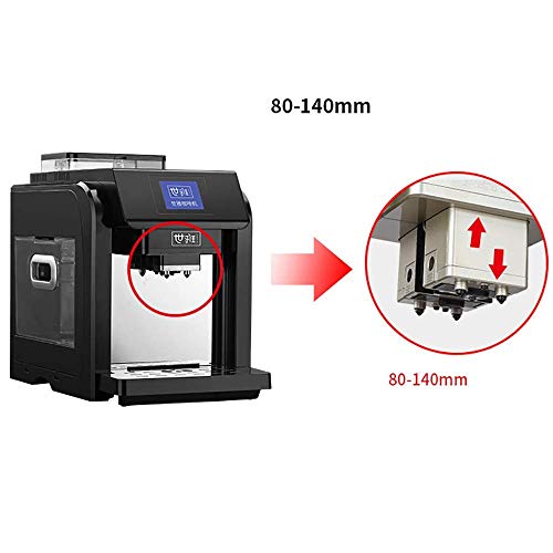 YQGOO Frisch gemahlene Kaffeemaschine Einknopf-Espressomaschine Automatisches Reinigungssystem 20bar 2l 300g… – Bild 7