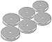 Master Magnetics Round Base Magnet Fastener with 0.197" Center Hole Chrome Plate, 2.04" Diameter, 0.302" Thick, 35 Pounds, Silver (Pack of 6), RB50CX6 Master Magnetics Round Base Magnet Fastener with 0.197" Center Hole Chrome Plate, 2.04" Diameter, 0.302" Thick, 35 Pounds, Silver (Pack of 6), RB50CX6 primary