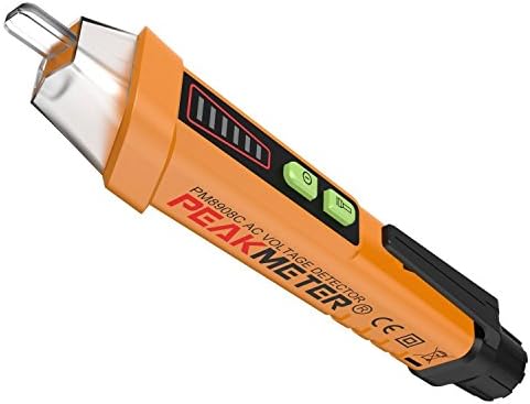 PriceBustr - Non Contact Voltage Detector, 12v-1000V AC Voltage Tester Pen & LED Flashlight by PriceBustr