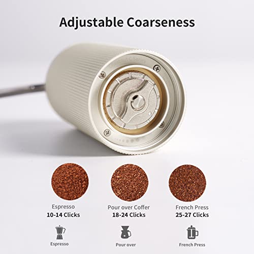 TIMEMORE Chestnut C2 Manual Coffee Grinder Capacity 25g with CNC