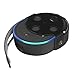 Fintie Protective Case for Amazon Echo Dot (Fits All-New Echo Dot 2nd Generation Only) - Premium Vegan Leather Cover Sleeve Skins, Black