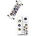 FXBUY 45 PCS Mixed Different Universe NASA Space Shuttle Stickers Spaceship Science Creative for Kids Laptop Skateboard Toy Stickers (Spaceship)