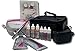 Tickled Pink Cosmetic Airbrush Makeup Kit with 89% Organic Water Based Makeup Infused with Organic Aloe Juice(Fair)