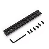 LIRISY Mossberg 500/590 Series Shotgun Picatinny Rail Mount, 13 slots Scope Base Top Rail Mount