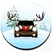 Reindeer MINI - Magnetic Grill Badge For MINI Cooper