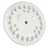 26LED Solar Flagpole Light Flag Pole Solar Downlight Lighting Lights up Flags on 15 to 25ft Top, Brightest Energy-saving Low-cost Auto Active Night Light