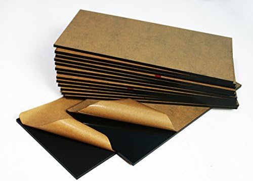 Black Acrylic Sheets 3mm Thickness - Many Sizes - Poly Plastic Plexiglas Perspex Acrylite Lucite Crylux