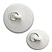 Arology 2 Pack Rubber Drain Stopper Plugs, Fit Most Drains with 2 Different Sizes, Works for Bathtubs, Kitchen Sinks, Bathroom, Laundry, and More