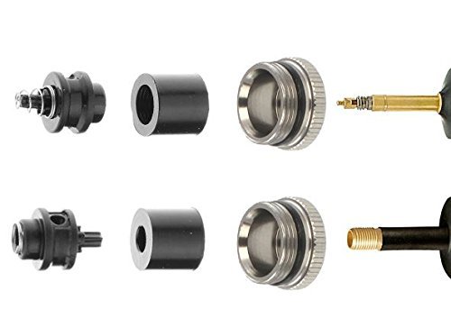 image for GRÜN Super Strong Mini Bike Pump Set. FREE Inner Tubes. Never Worry A