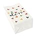 BLUE PANDA 36 Pack Rainbow Heart Valentine Party Favor Bags - Goodie Bags for Treats and Candy, Perfect for Valentine's Day Classroom Parties, Kids, Coworkers