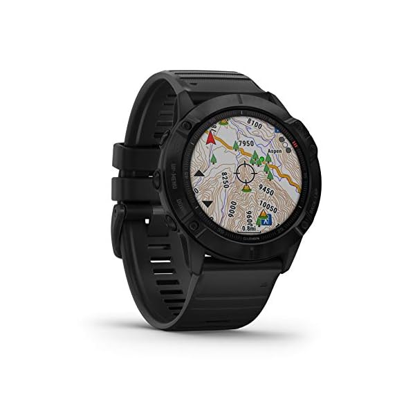 Garmin fenix 6X Pro , Premium Multisport GPS Watch, Features Mapping, Music, Grade-Adjusted Pace Monitoring and Pulse Ox…