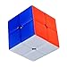 Ohuhu 2X2X2 Stickerless and Anti-pop Speed Cube with Cube Stand