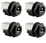 ASI ASICPICRJ45S RJ45 Panel Mount, Waterproof