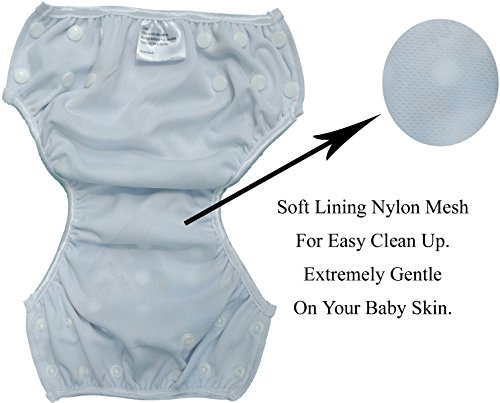 Reusable Swim Diaper - Potty Training Pants - Waterproof Diaper Cover