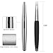 Butane Lighter Adjustable Candle Refillable Pen Lighter with Screwdriver, Silver(Butane Not Included)