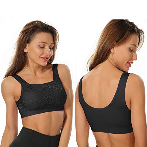 Ondergoed Dames Sportbeha Kanten Beha 1/2/3 Pak Ademend Comfortabel voor Yoga Fitness Training - Image 4