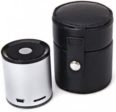 Mini Portable Premium Sound Wireless Audio Bluetooth Speaker w Handsfree Microphone and Carry Case for iPad Air / Air 2 - iPad Mini / Mini 2 / Mini 3 / Retina - iPad 1 2 3 4 - iPod Touch / Nano - Samsung Galaxy Tab / Tab S / Note / NOTEPRO / TABPRO - LG G Pad and All Tablets
