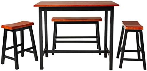 Crown Mark Tyler 4-Piece Counter Peak Desk Set