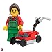 LEGO City MiniFigure - Lawn Worker (with Green Overalls) 60134