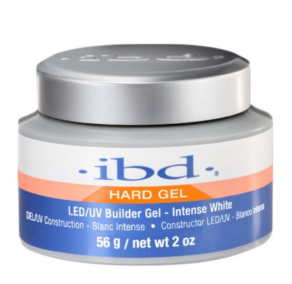 The IBD LED/UV Builder Gel Intense White is a professional-grade builder gel designed for sculpting and shaping the perfect nail extensions. The gel is a bright, opaque white color that provides full coverage and creates a strong, durable bond with the natural nail.
