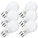 LOHAS LED A19 Light Bulbs, 9W(60 Watt Equivalent) Light Bulbs, 2700k Warm White(Soft White) LED Replacement Bulbs, Medium Screw Base (E26), 240 Degree Beam Angle LED Home Lighting (Pack of 6)