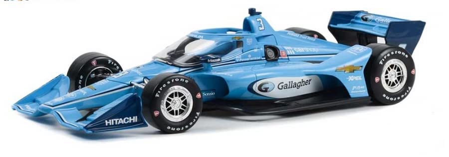 Voiture Miniature Indycar Gallagher #3 Scott McLaughlin 2022 - Échelle 1/64 - Marque GREENLIGHT - Neuf Sous Boîte