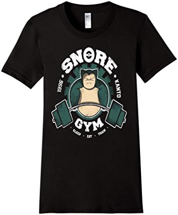 Women's Snore Gym Shirt XL Black